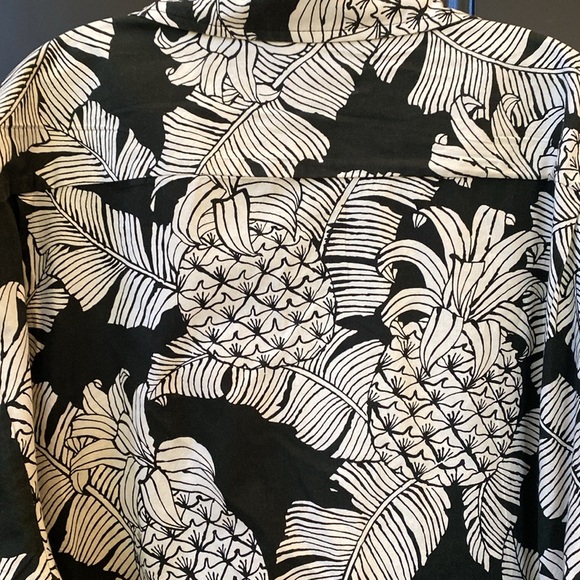 ViNTAGE BISHOP ST Aloha Shirt with PINEAPPLE Motif Size 5XL - Picture 8 of 8